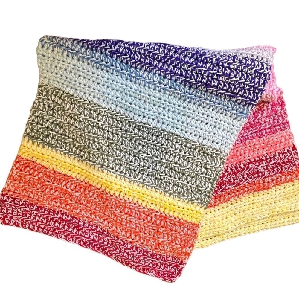 Handmade Crochet Throw Blanket